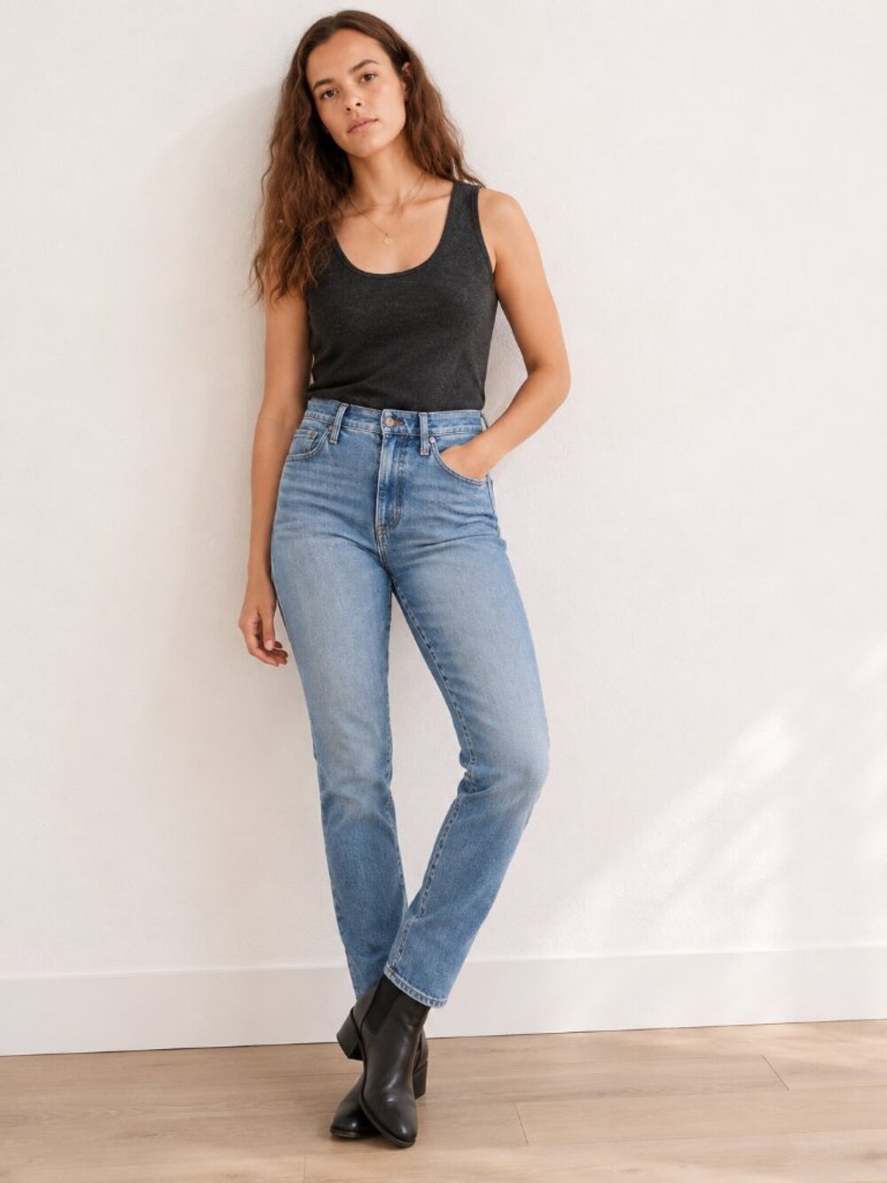 Madewell Medium Wash The Perfect Vintage Jean High Waisted Size 29 - Picture 1 of 11